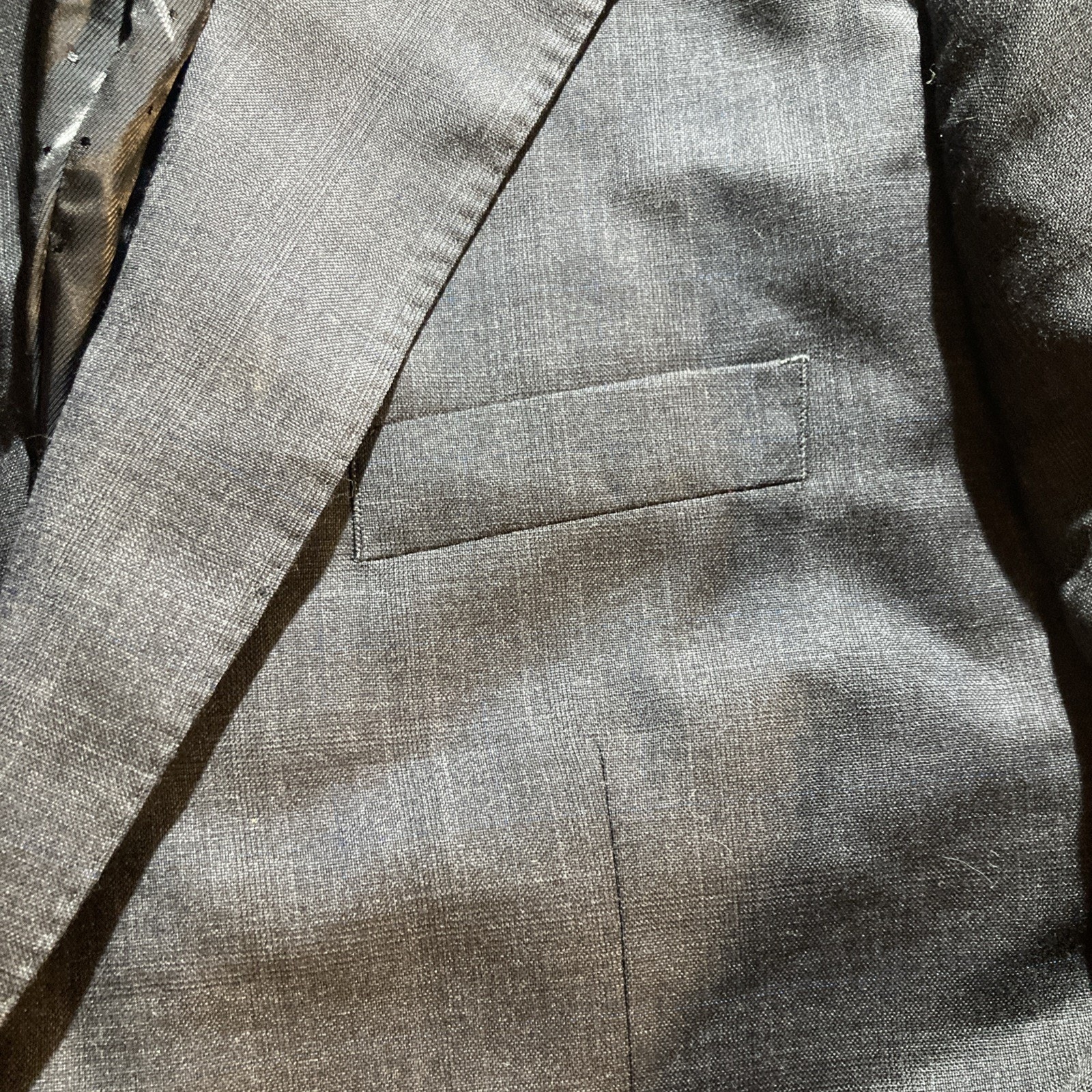 Nwt Flaws Indochino Blazer Men Black Jacket Wool Cashmere Luxury Made To Measure — image 6 of 8